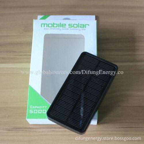 Globalsources best power bank, 0.7W solar panel, for European market